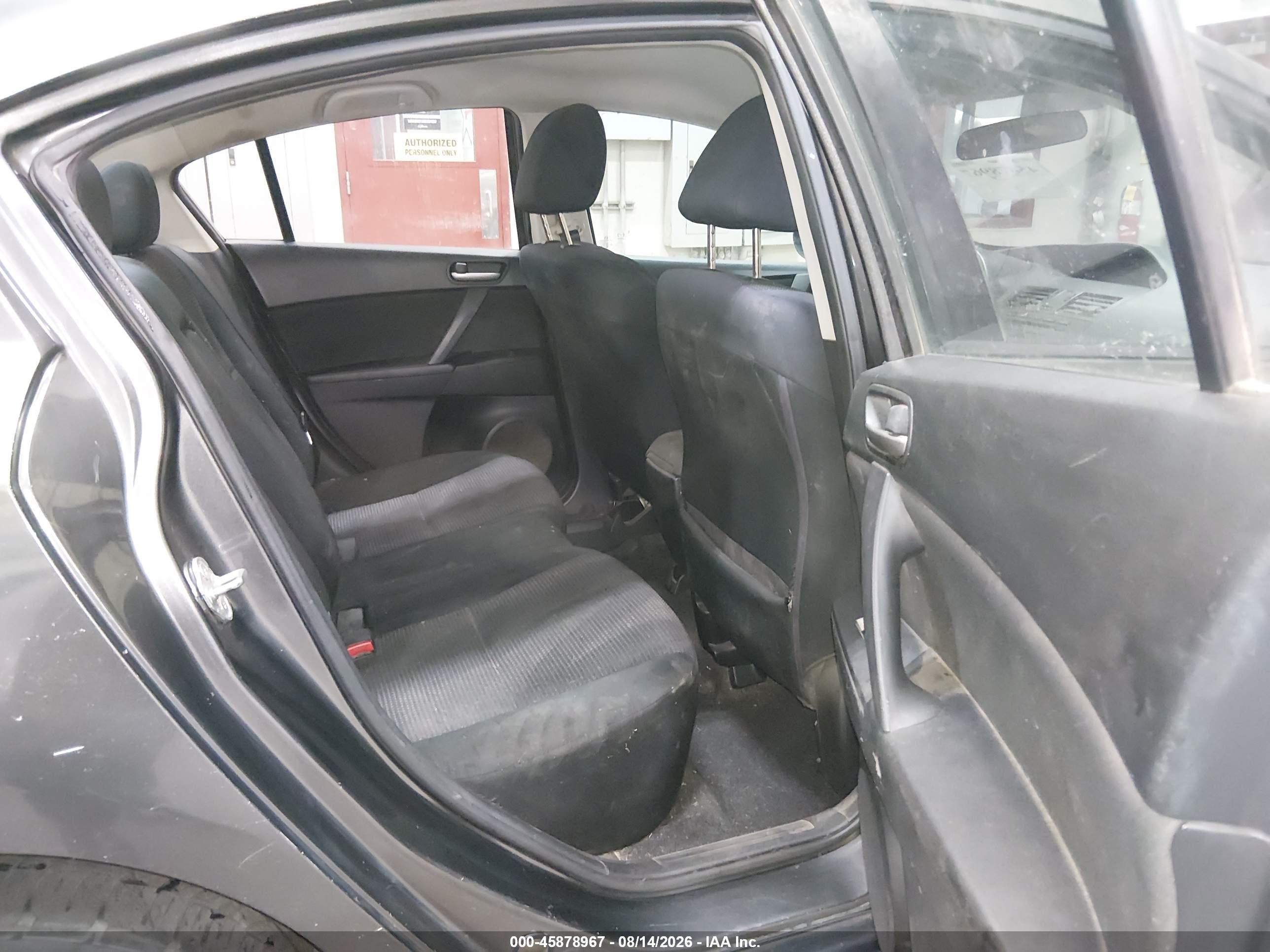 2012 Mazda Mazda3 I Touring Gray vin: JM1BL1V71C1657741