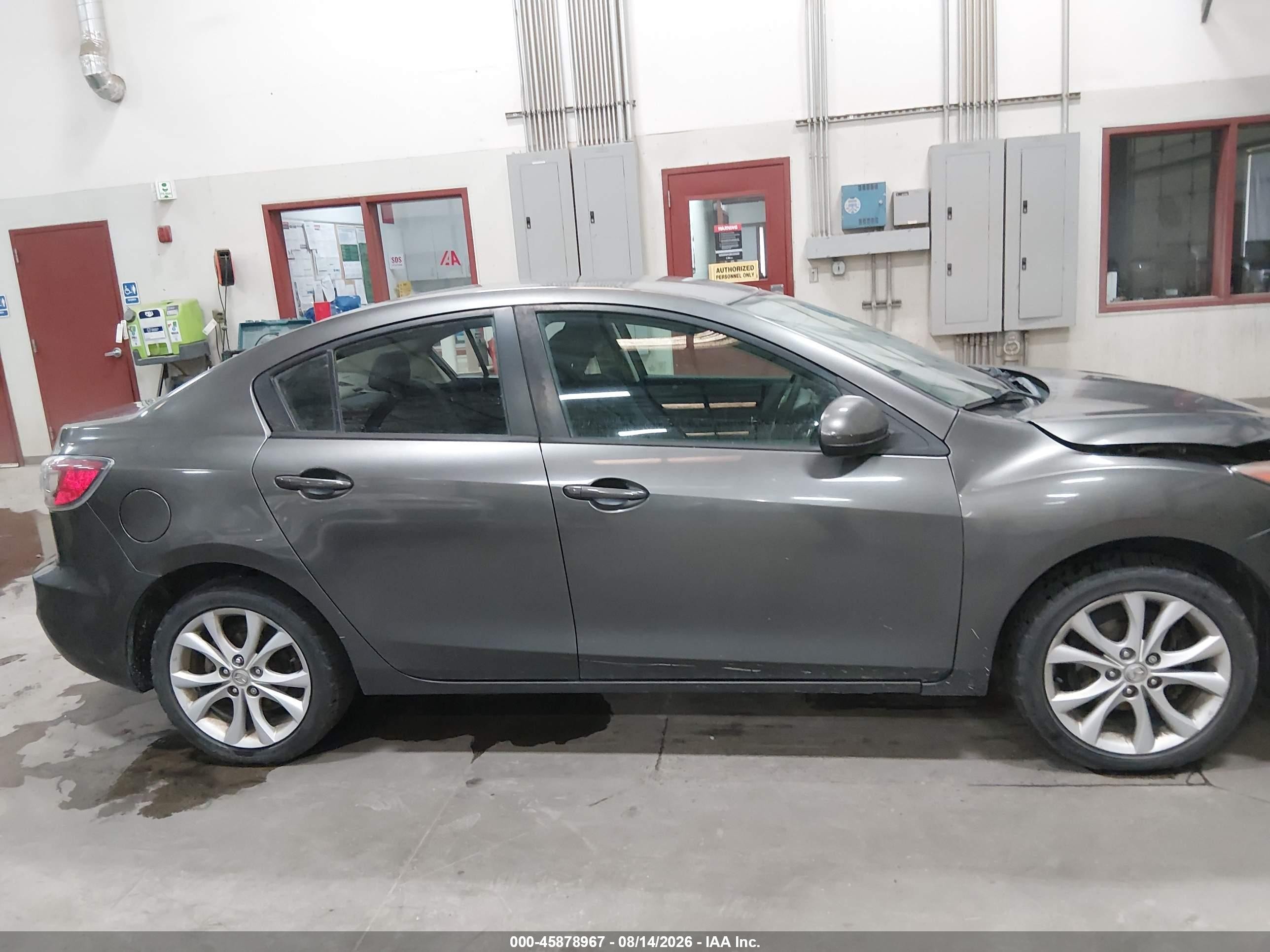 2012 Mazda Mazda3 I Touring Gray vin: JM1BL1V71C1657741