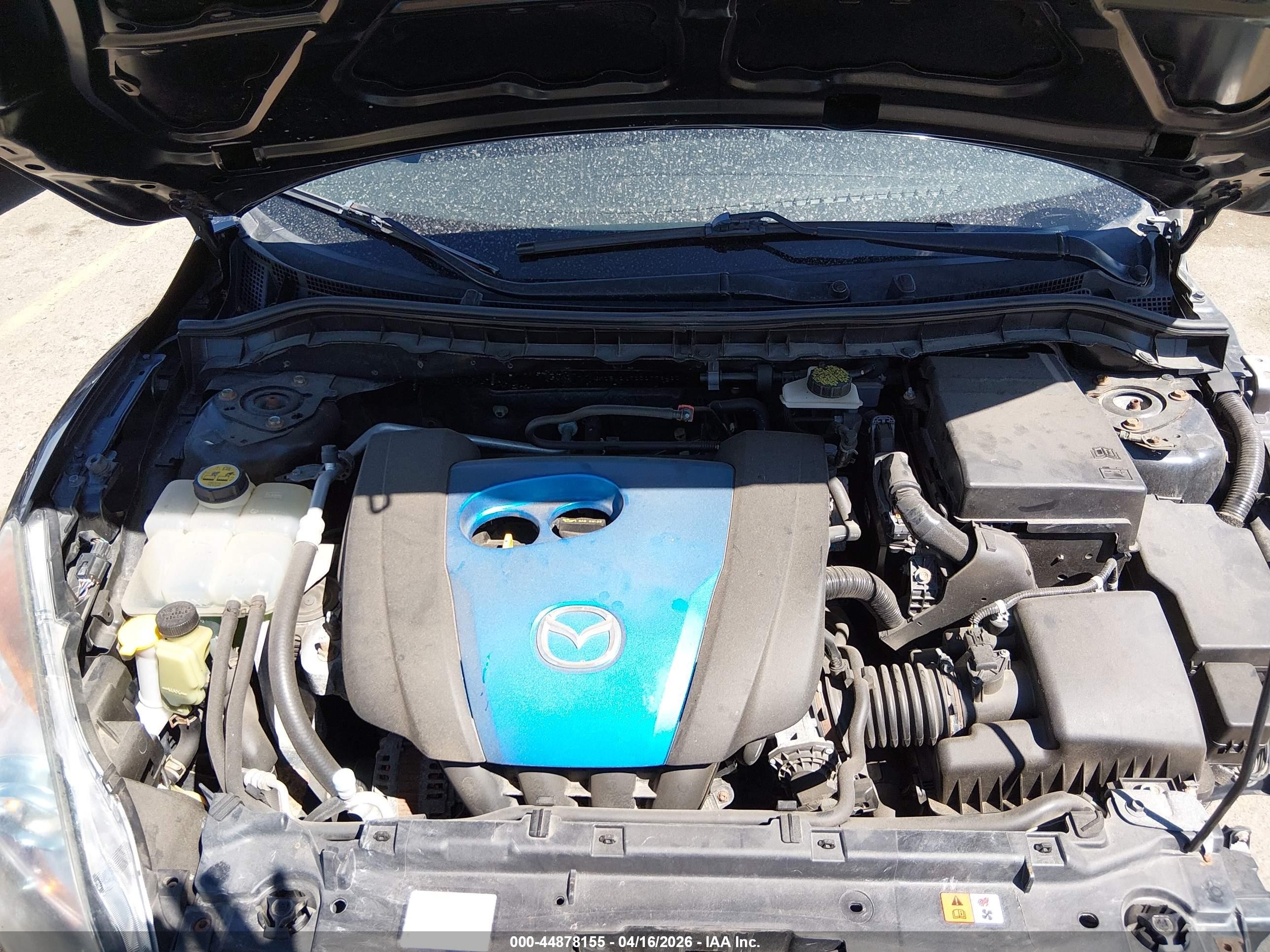 2013 Mazda Mazda3 I Touring Черный vin: JM1BL1V71D1776410