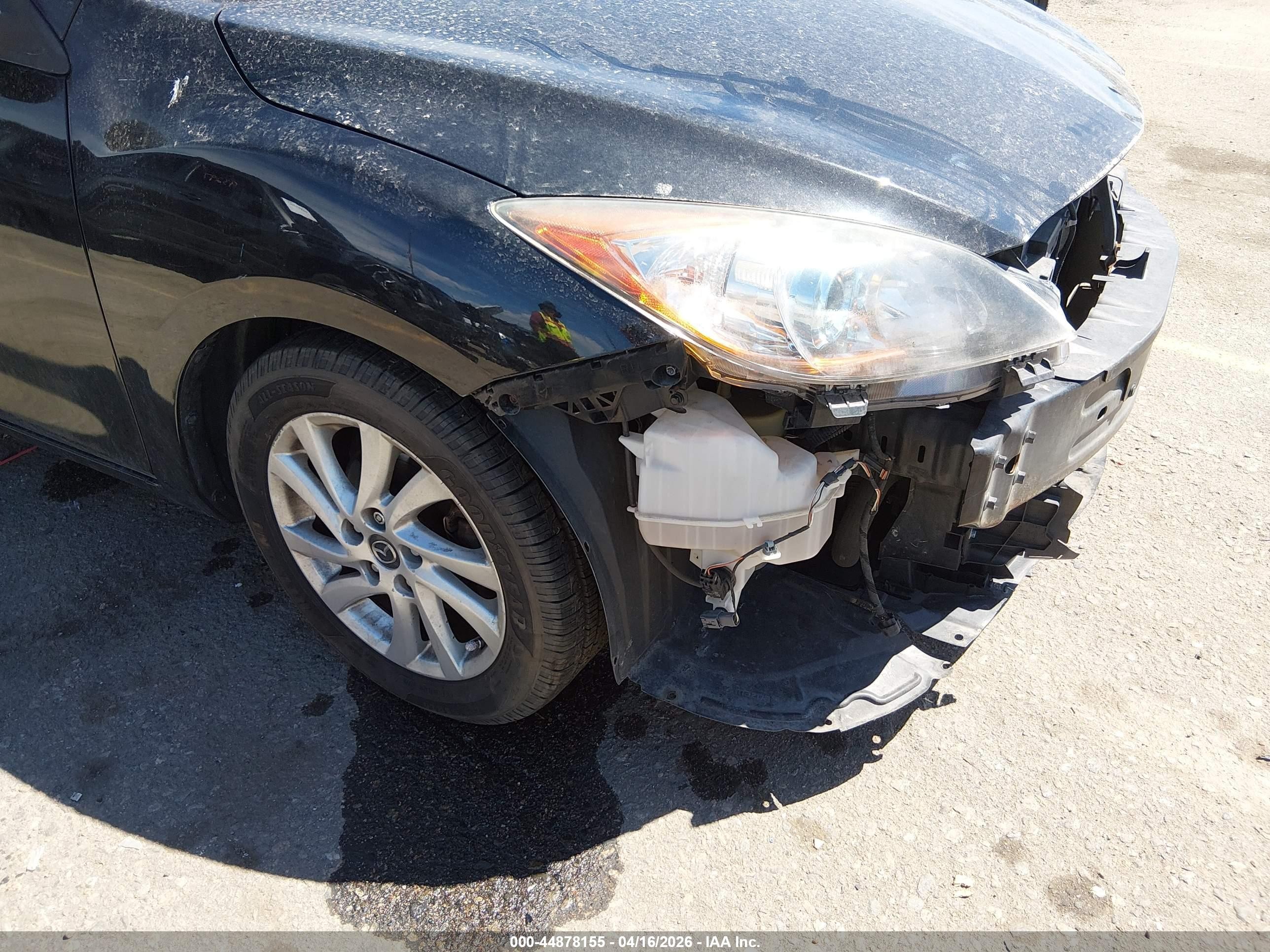 2013 Mazda Mazda3 I Touring Черный vin: JM1BL1V71D1776410