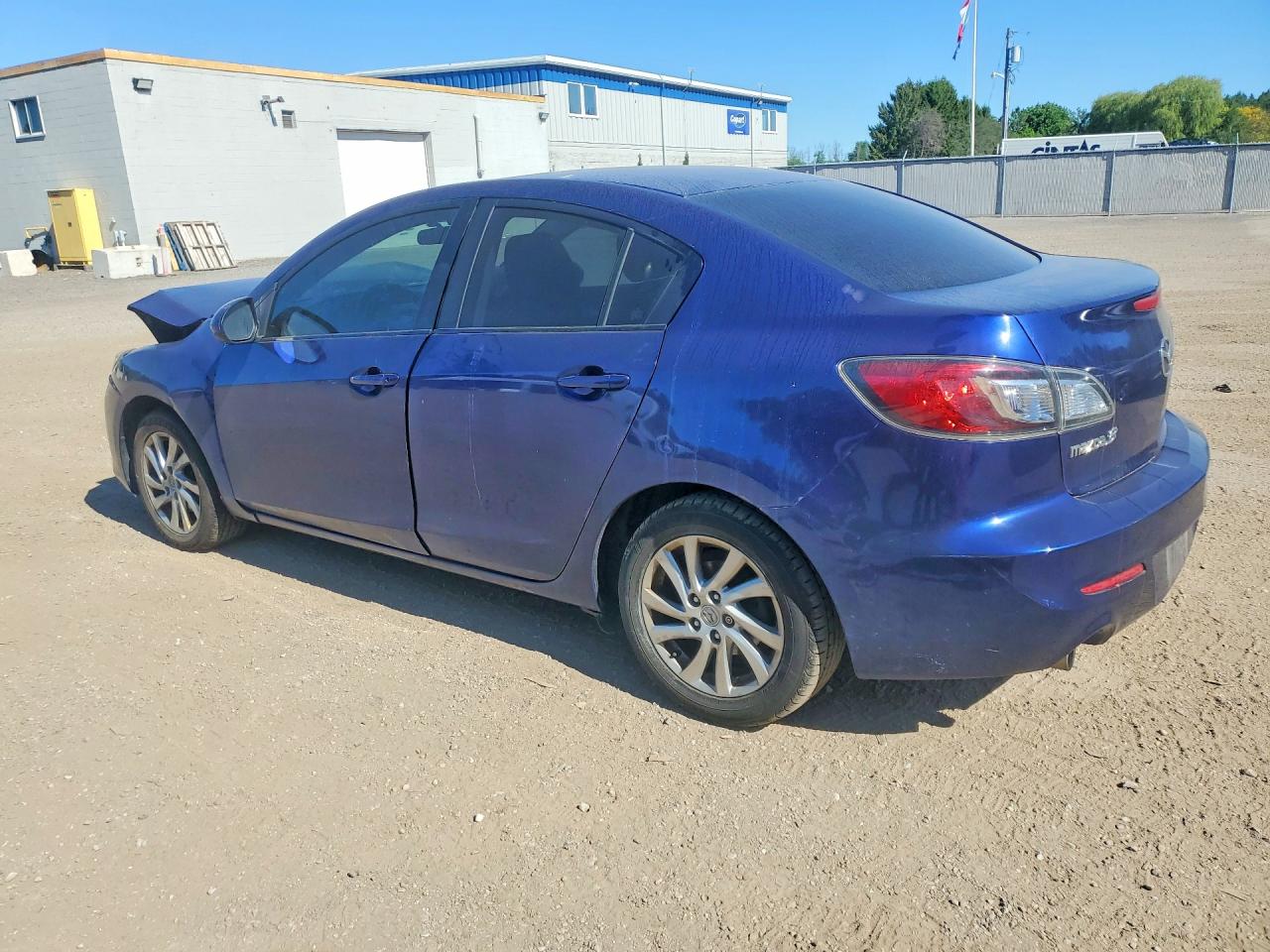2013 Mazda 3 I Blue vin: JM1BL1V71D1810636