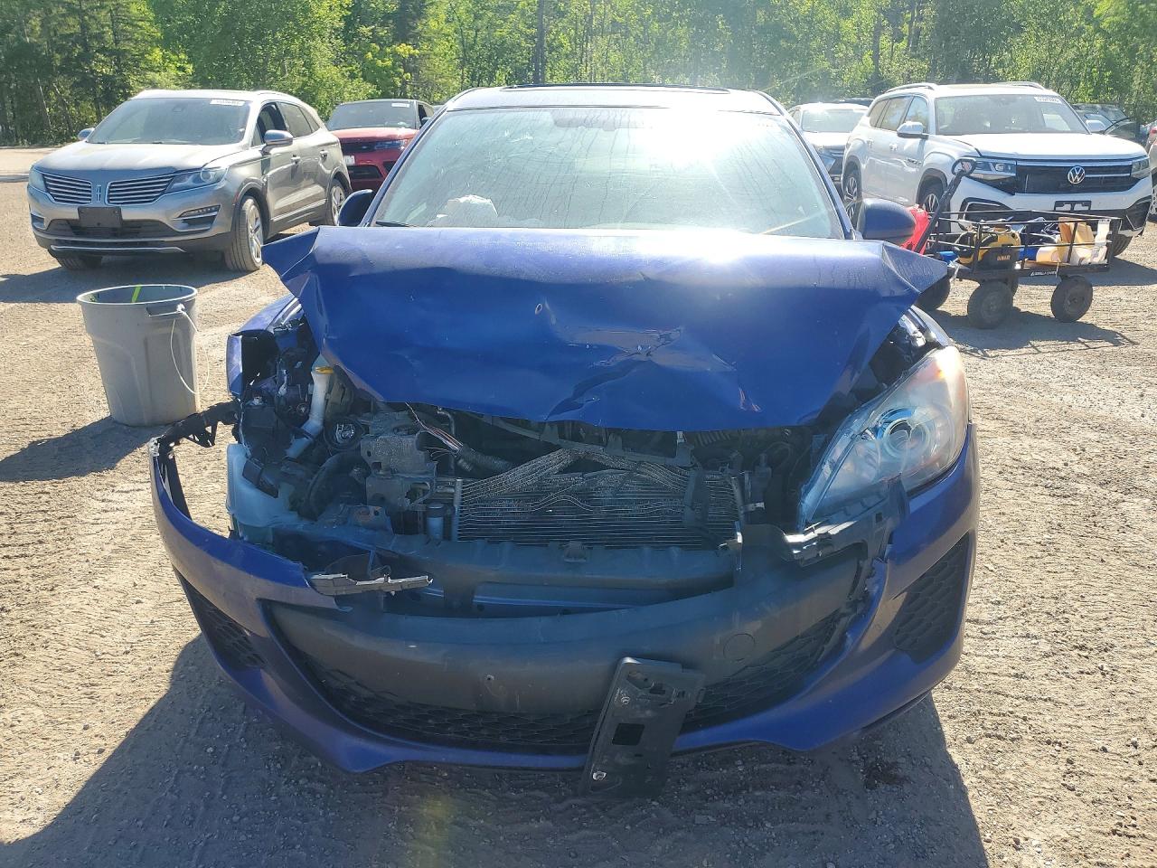 2013 Mazda 3 I Blue vin: JM1BL1V71D1810636