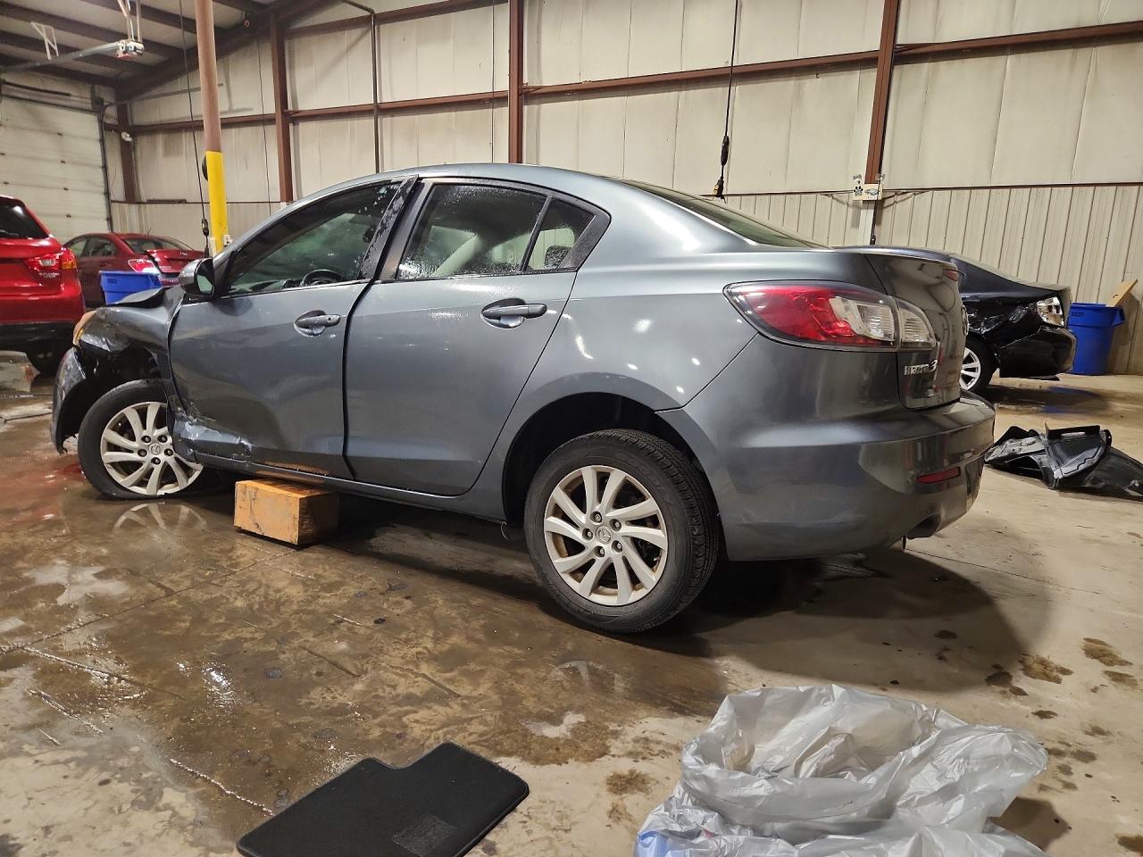 2012 Mazda 3 I Серый vin: JM1BL1V72C1530223