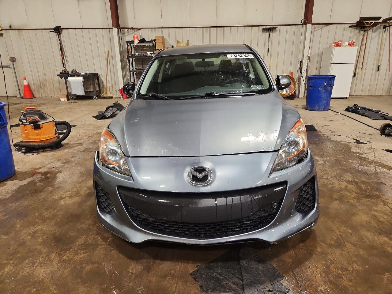 2012 Mazda 3 I Серый vin: JM1BL1V72C1530223