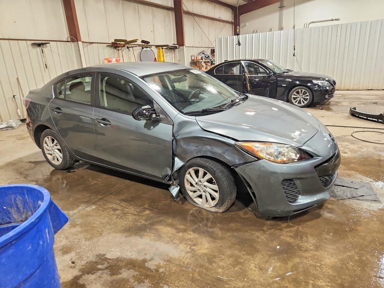 2012 Mazda 3 I Серый vin: JM1BL1V72C1530223