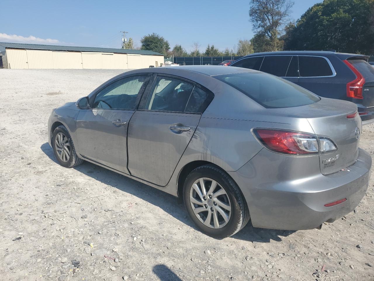 2012 Mazda 3 I Gray vin: JM1BL1V72C1617796
