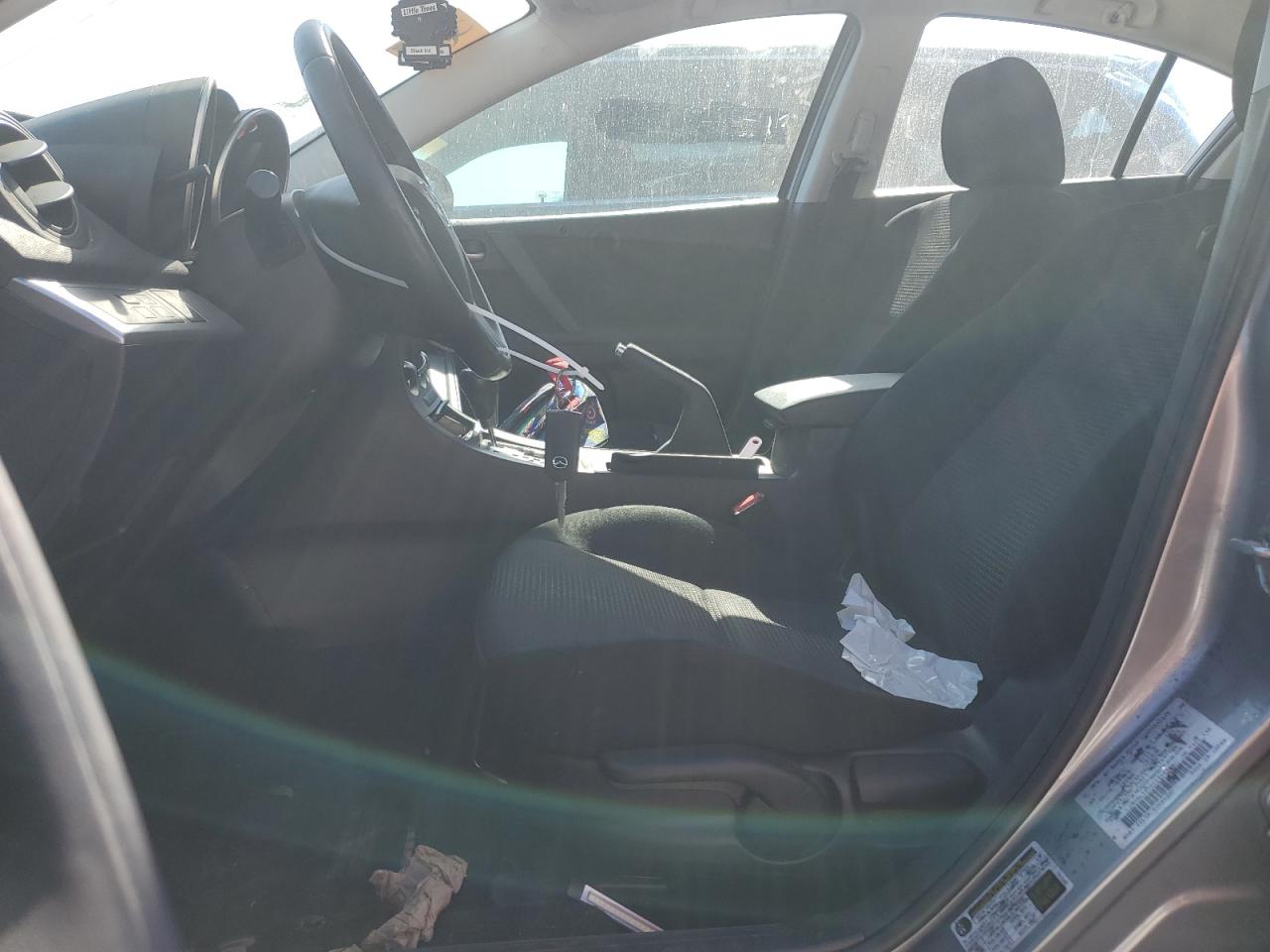2012 Mazda 3 I Gray vin: JM1BL1V72C1617796