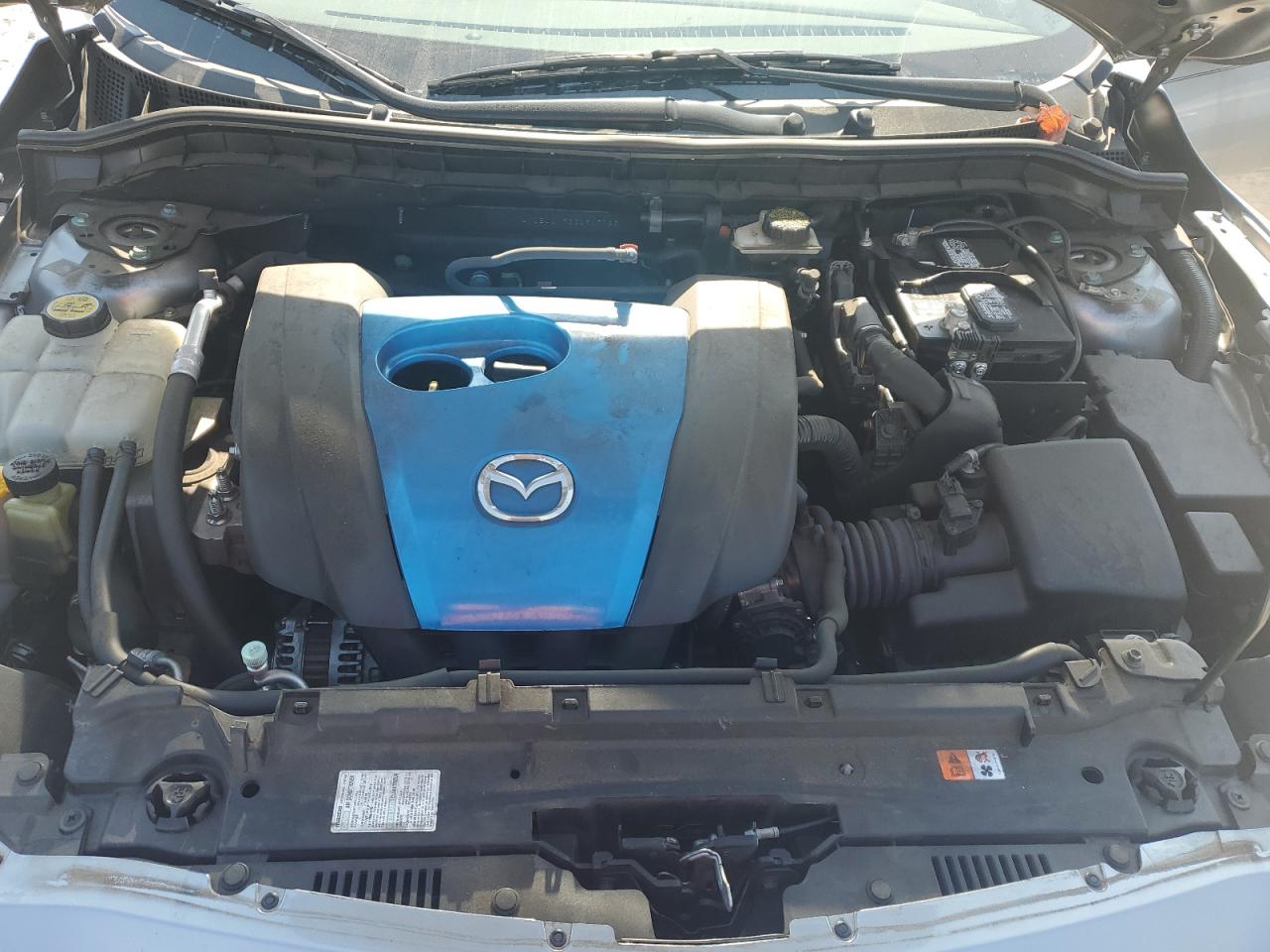 2012 Mazda 3 I Gray vin: JM1BL1V72C1617796