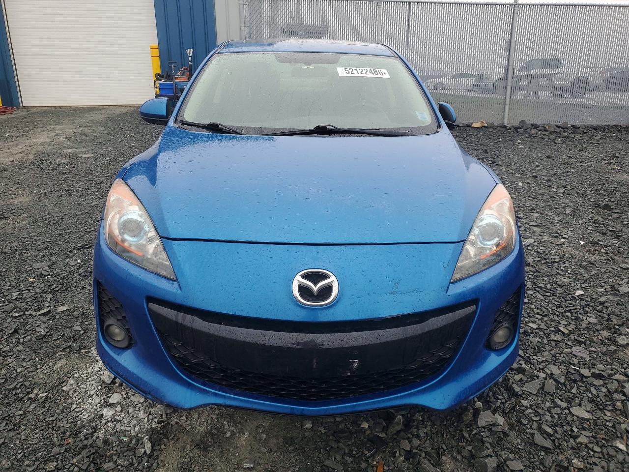2012 Mazda 3 I Blue vin: JM1BL1V72C1623811