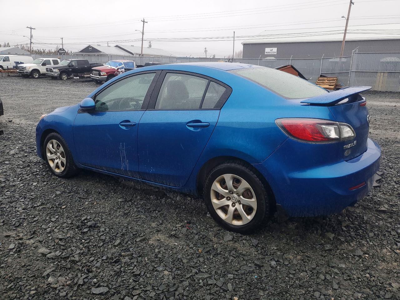 2012 Mazda 3 I Blue vin: JM1BL1V72C1623811