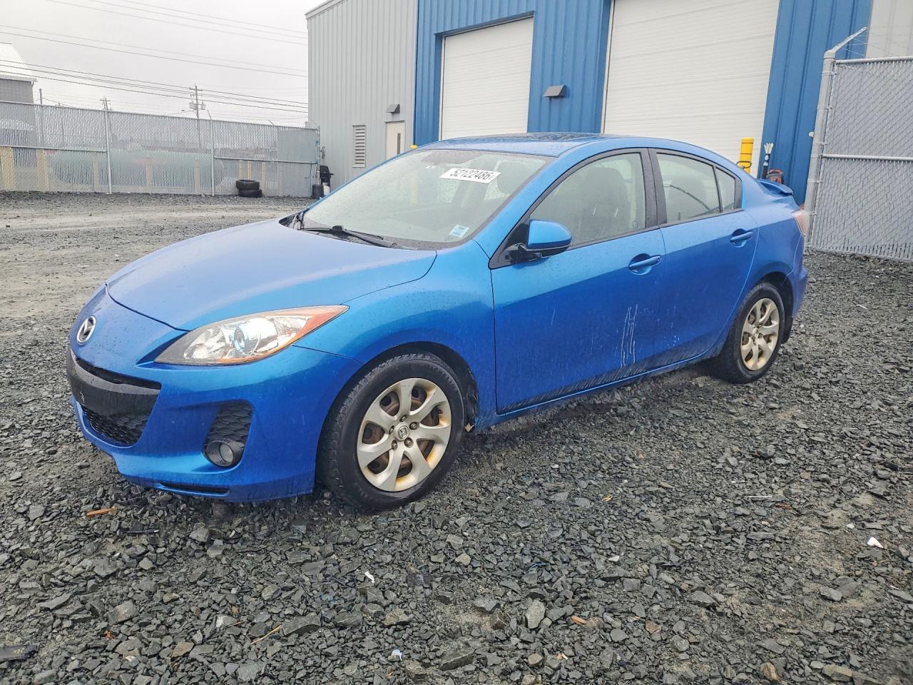 2012 Mazda 3 I Blue vin: JM1BL1V72C1623811