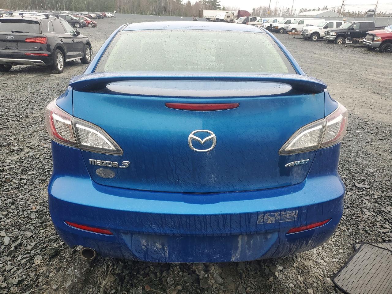 2012 Mazda 3 I Blue vin: JM1BL1V72C1623811