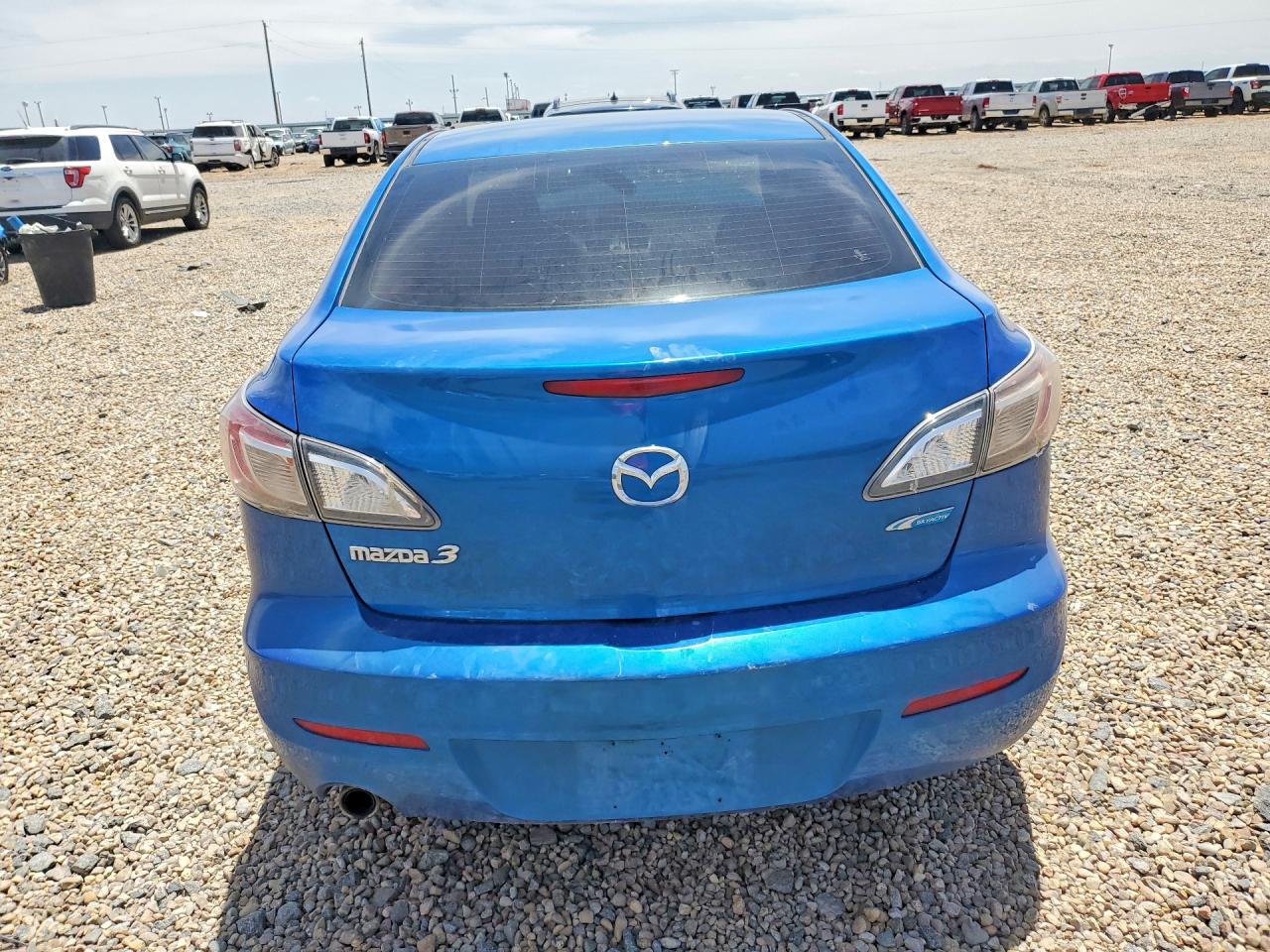 2012 Mazda 3 Blue vin: JM1BL1V72C1691512