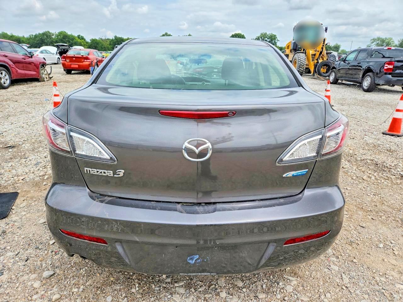 2013 Mazda 3 I Gray vin: JM1BL1V72D1716829