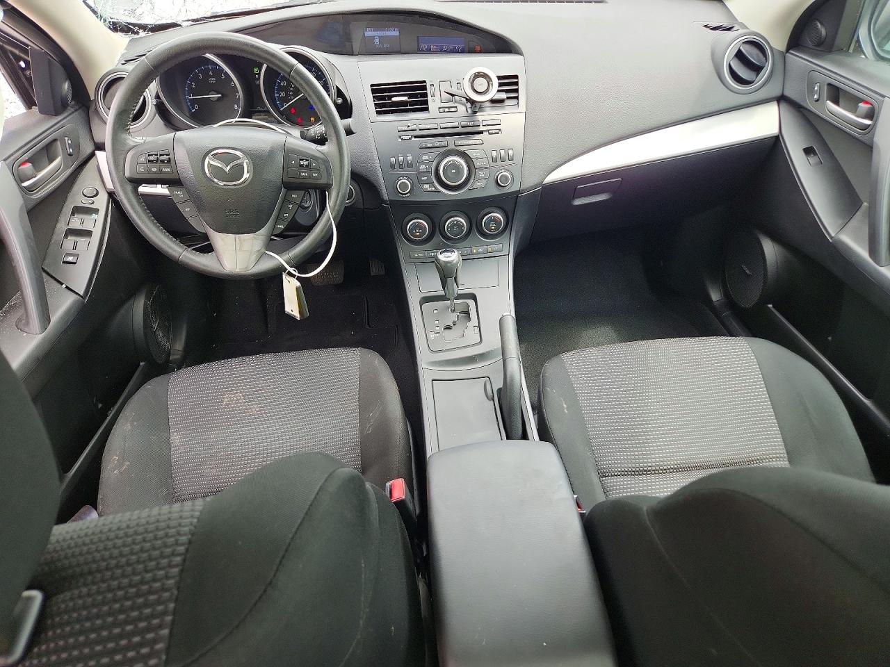 2013 Mazda 3 I Gray vin: JM1BL1V72D1716829