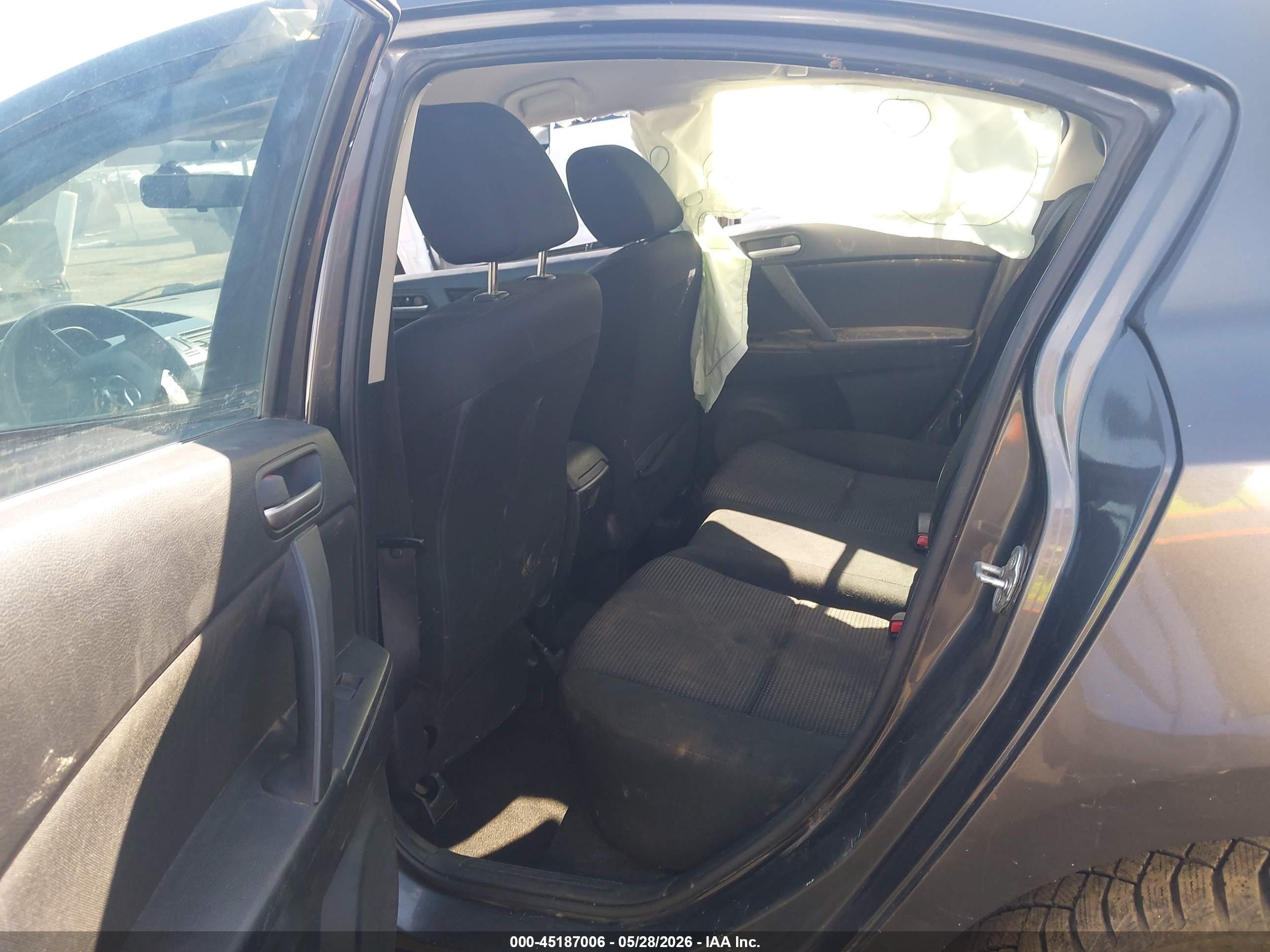 2013 Mazda Mazda3 I Touring Серый vin: JM1BL1V72D1757087