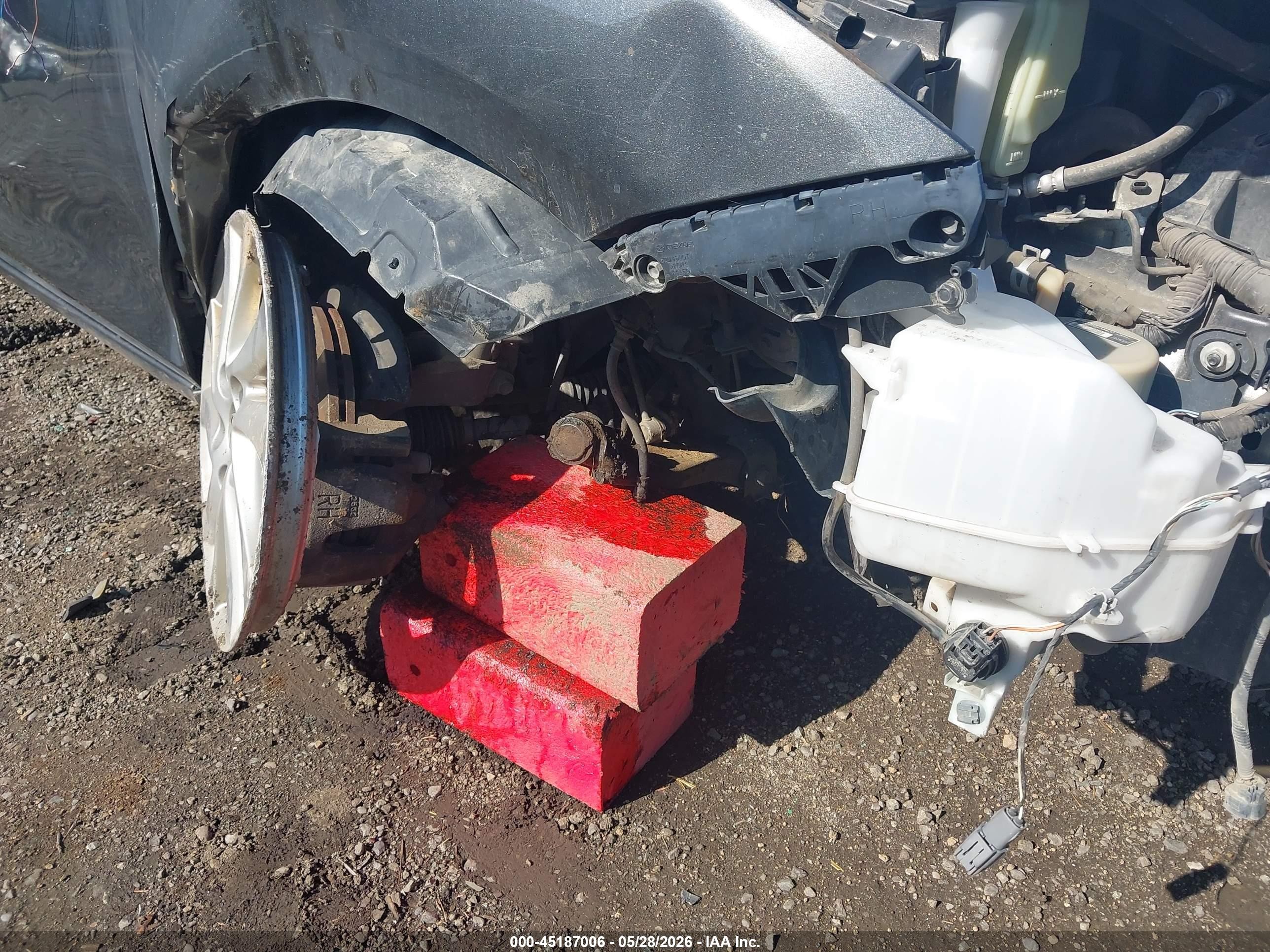 2013 Mazda Mazda3 I Touring Серый vin: JM1BL1V72D1757087