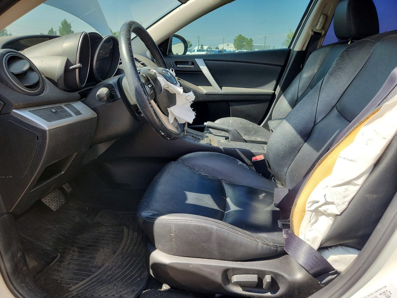 2013 Mazda 3 I White vin: JM1BL1V72D1771801