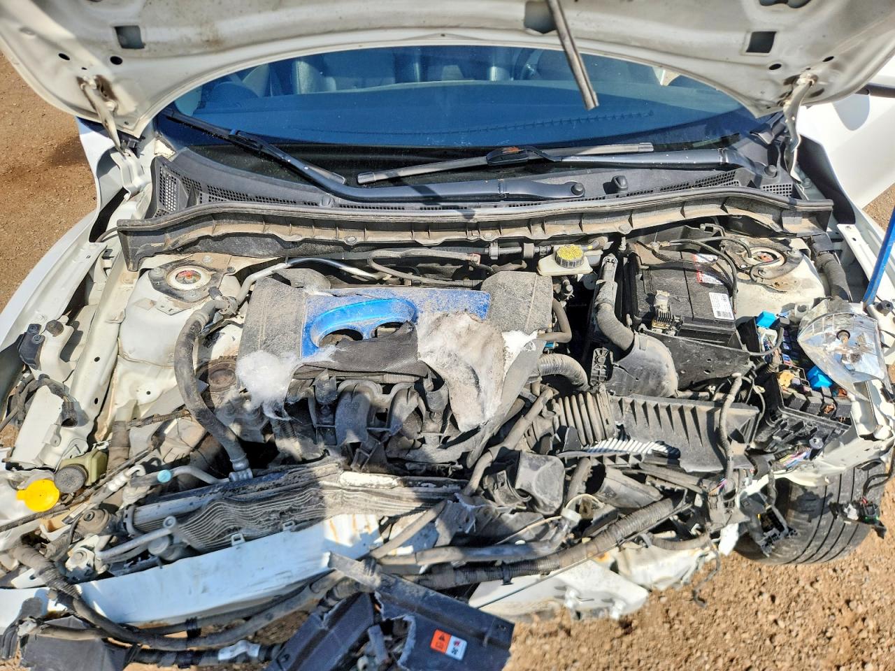 2013 Mazda 3 I White vin: JM1BL1V72D1771801