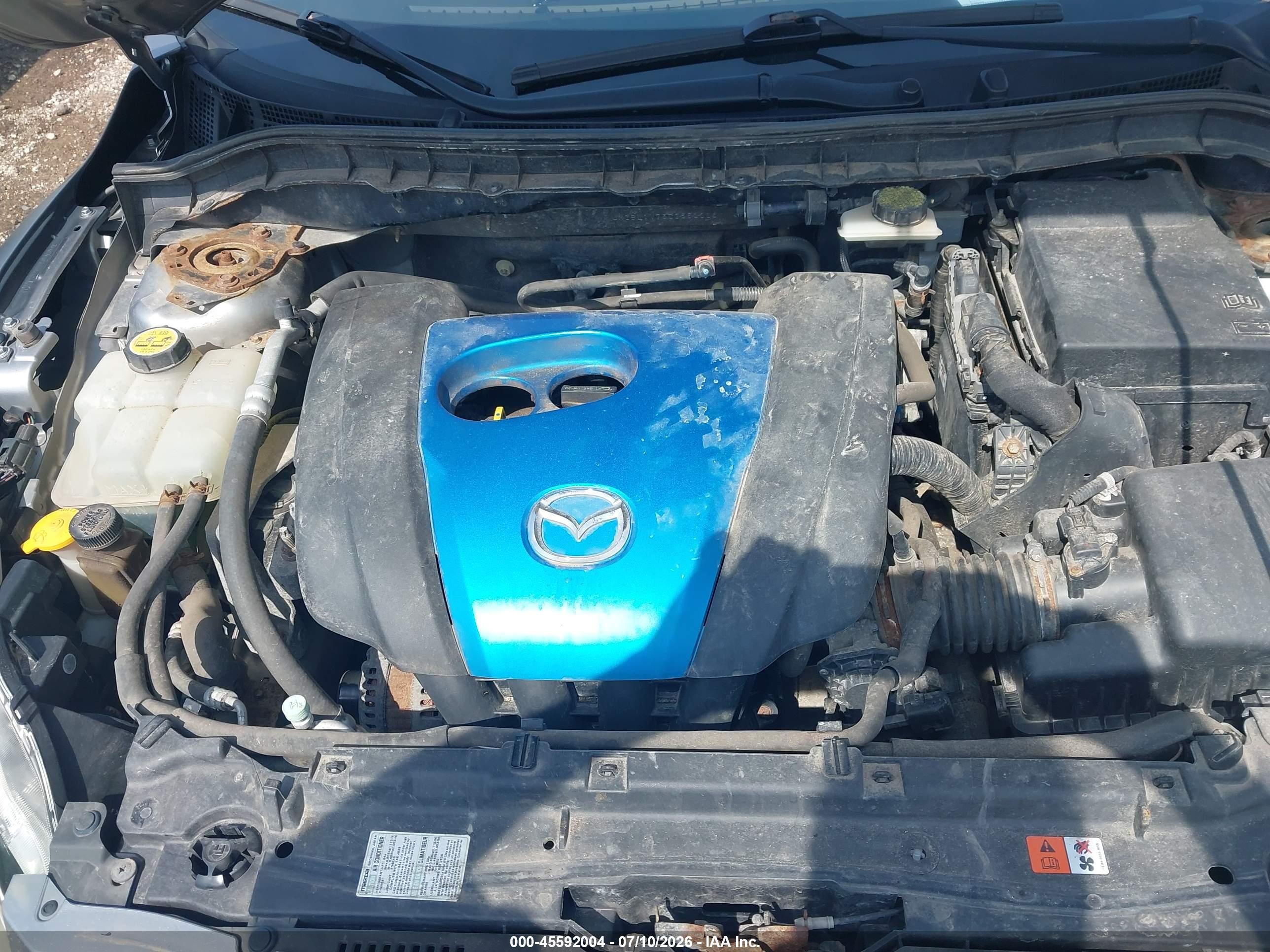 2012 Mazda Mazda3 I Touring Серебряный vin: JM1BL1V73C1551016