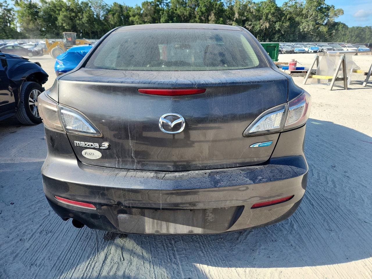 2012 Mazda 3 I Gray vin: JM1BL1V73C1570164