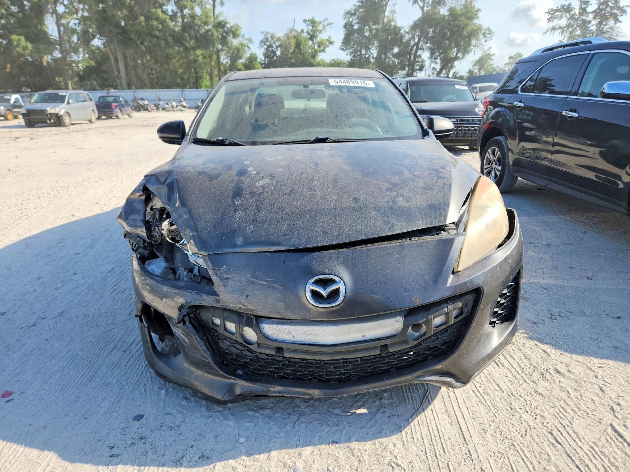 2012 Mazda 3 I Gray vin: JM1BL1V73C1570164