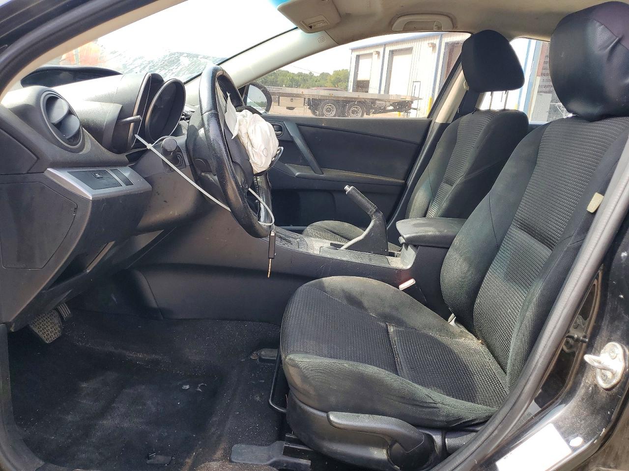 2012 Mazda 3 I Black vin: JM1BL1V73C1580354