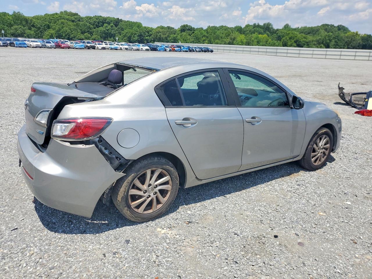 2012 Mazda 3 I Silver vin: JM1BL1V73C1589524