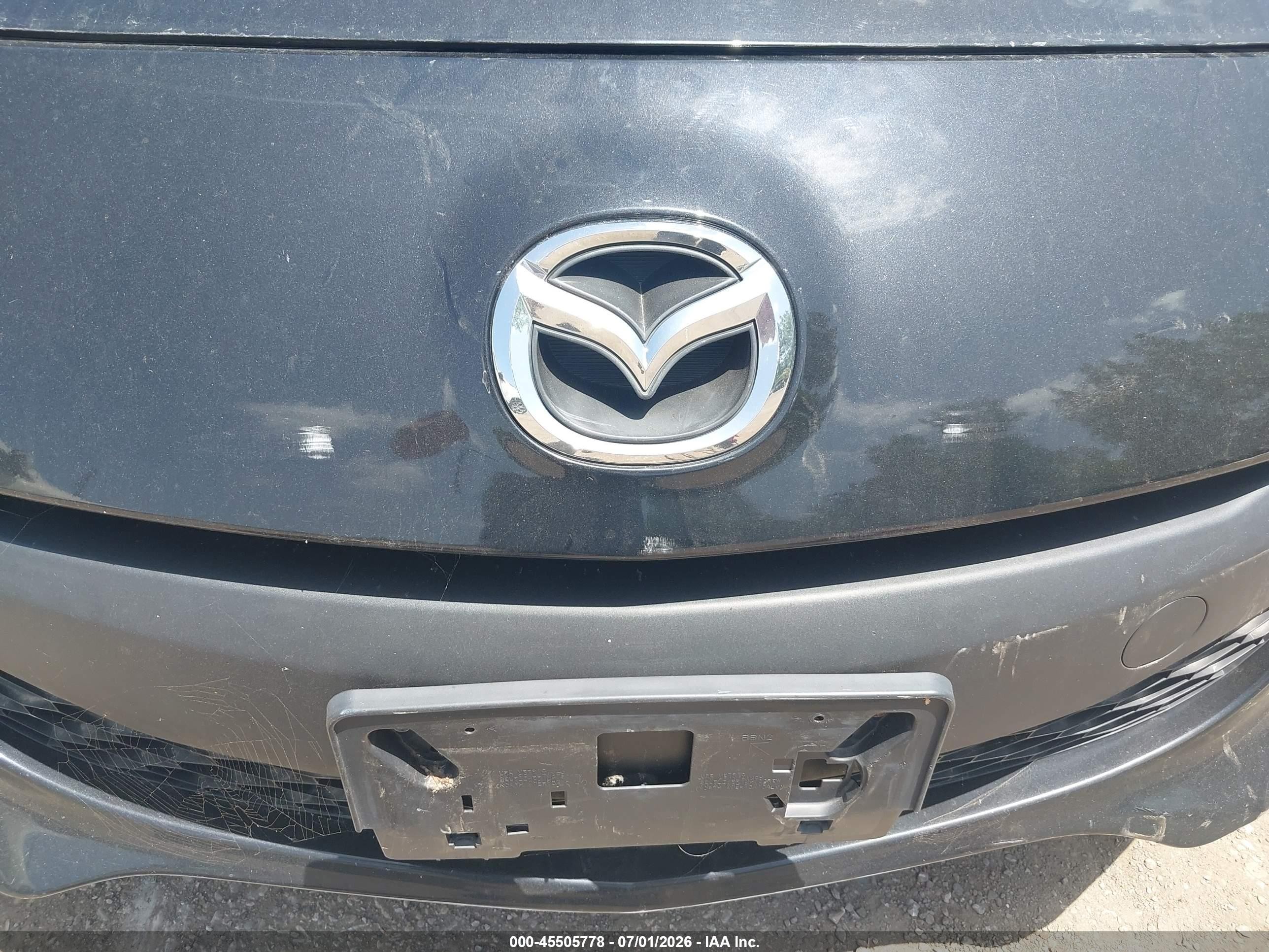 2012 Mazda Mazda3 I Touring Черный vin: JM1BL1V73C1596294