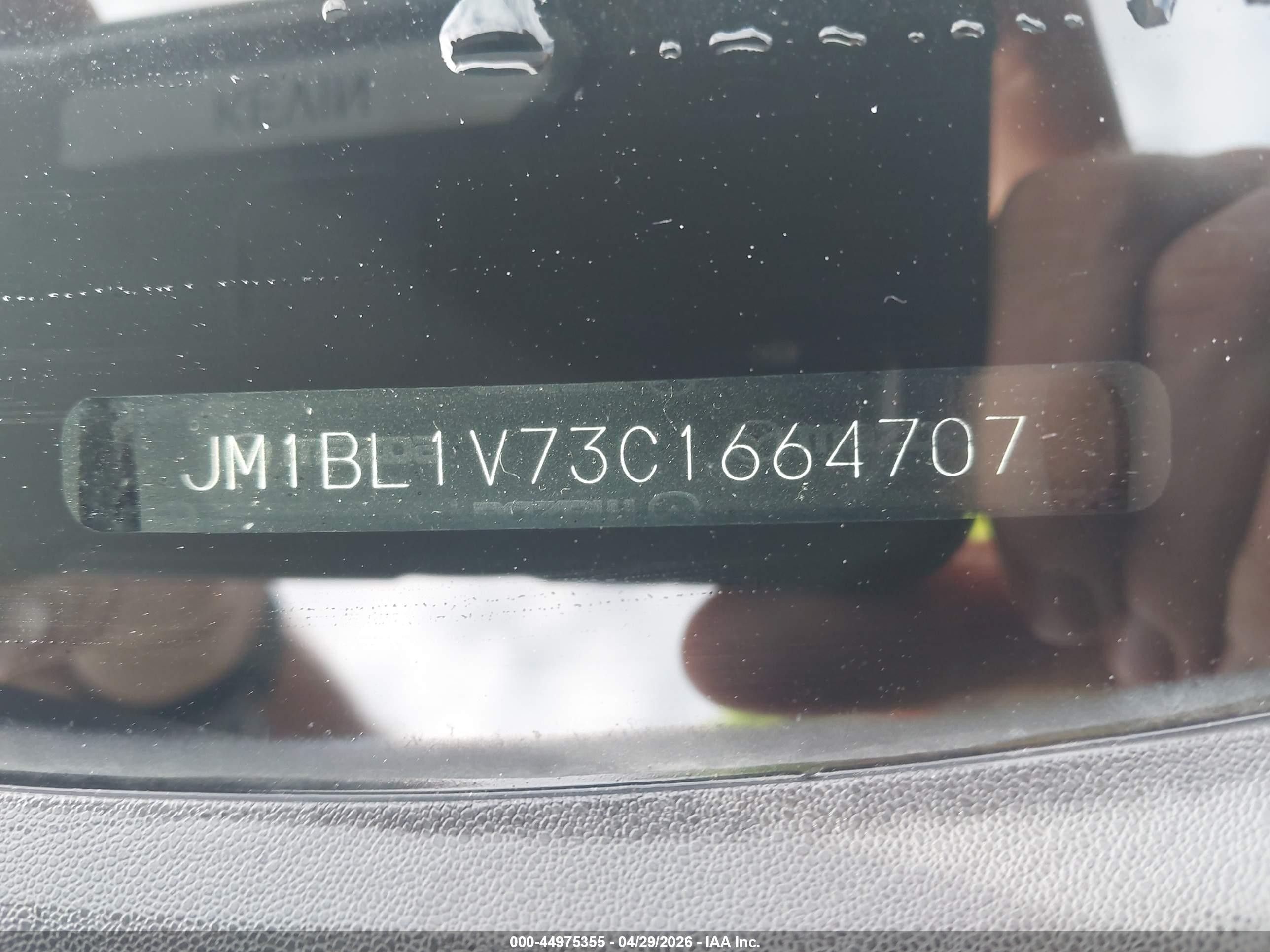 2012 Mazda Mazda3 I Touring Gray vin: JM1BL1V73C1664707