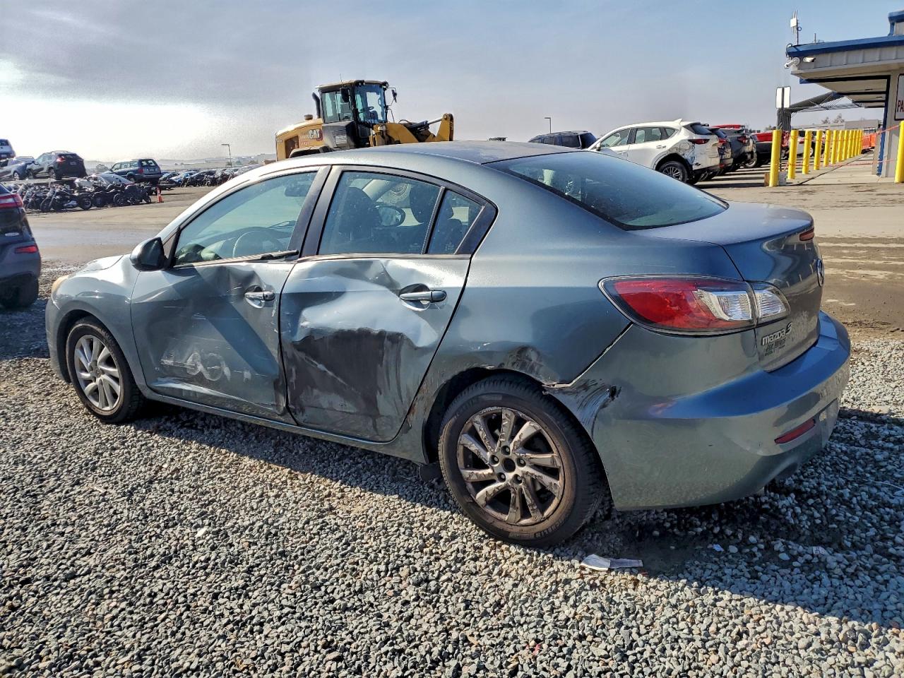 2012 Mazda 3 I Серый vin: JM1BL1V73C1690966