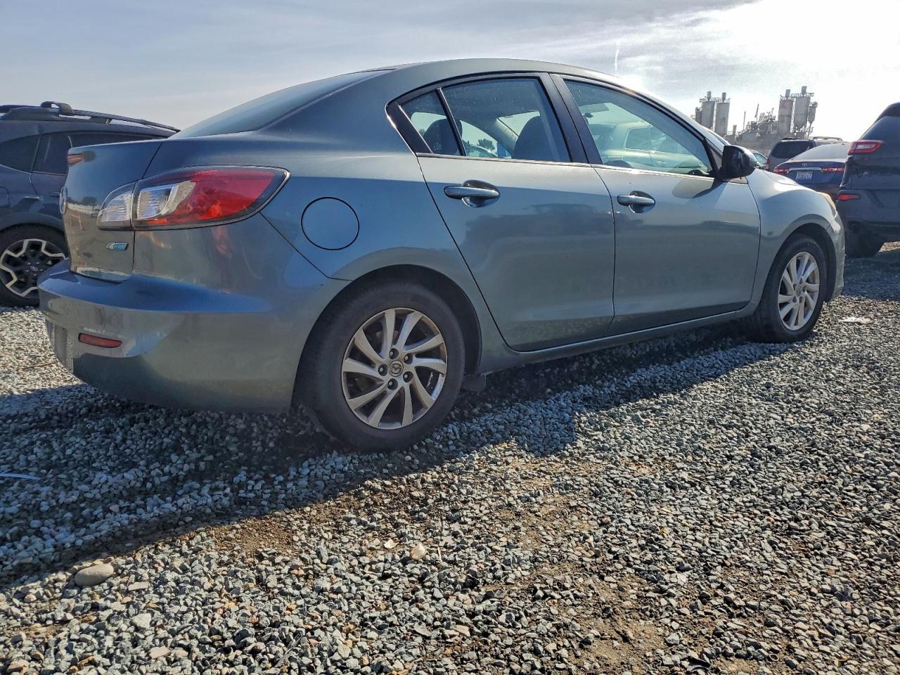 2012 Mazda 3 I Серый vin: JM1BL1V73C1690966