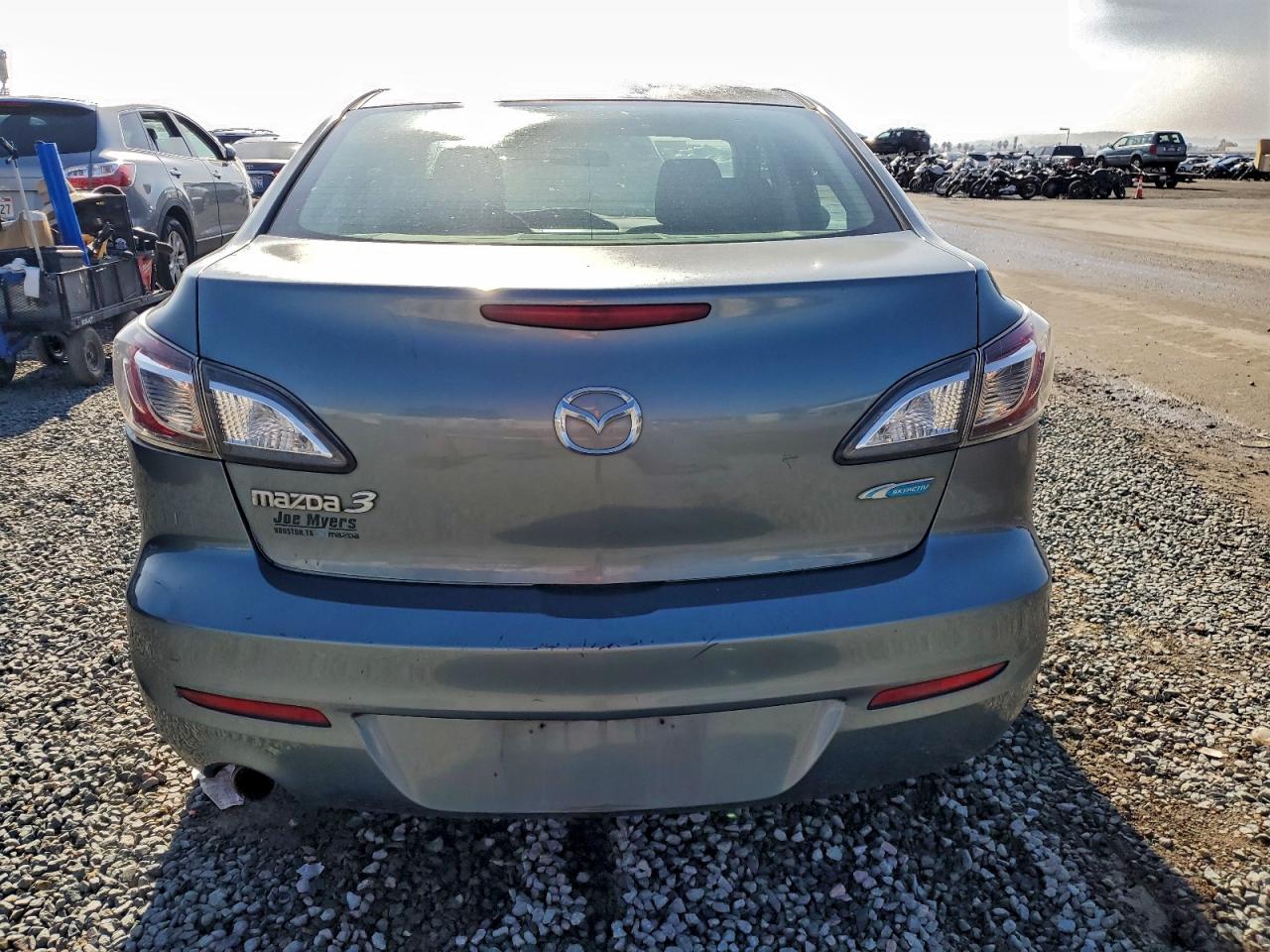 2012 Mazda 3 I Серый vin: JM1BL1V73C1690966