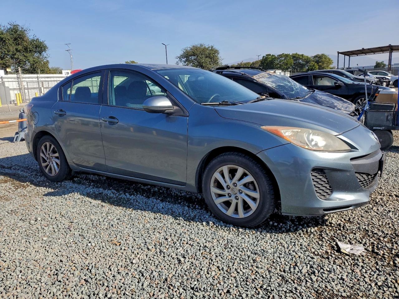 2012 Mazda 3 I Серый vin: JM1BL1V73C1690966