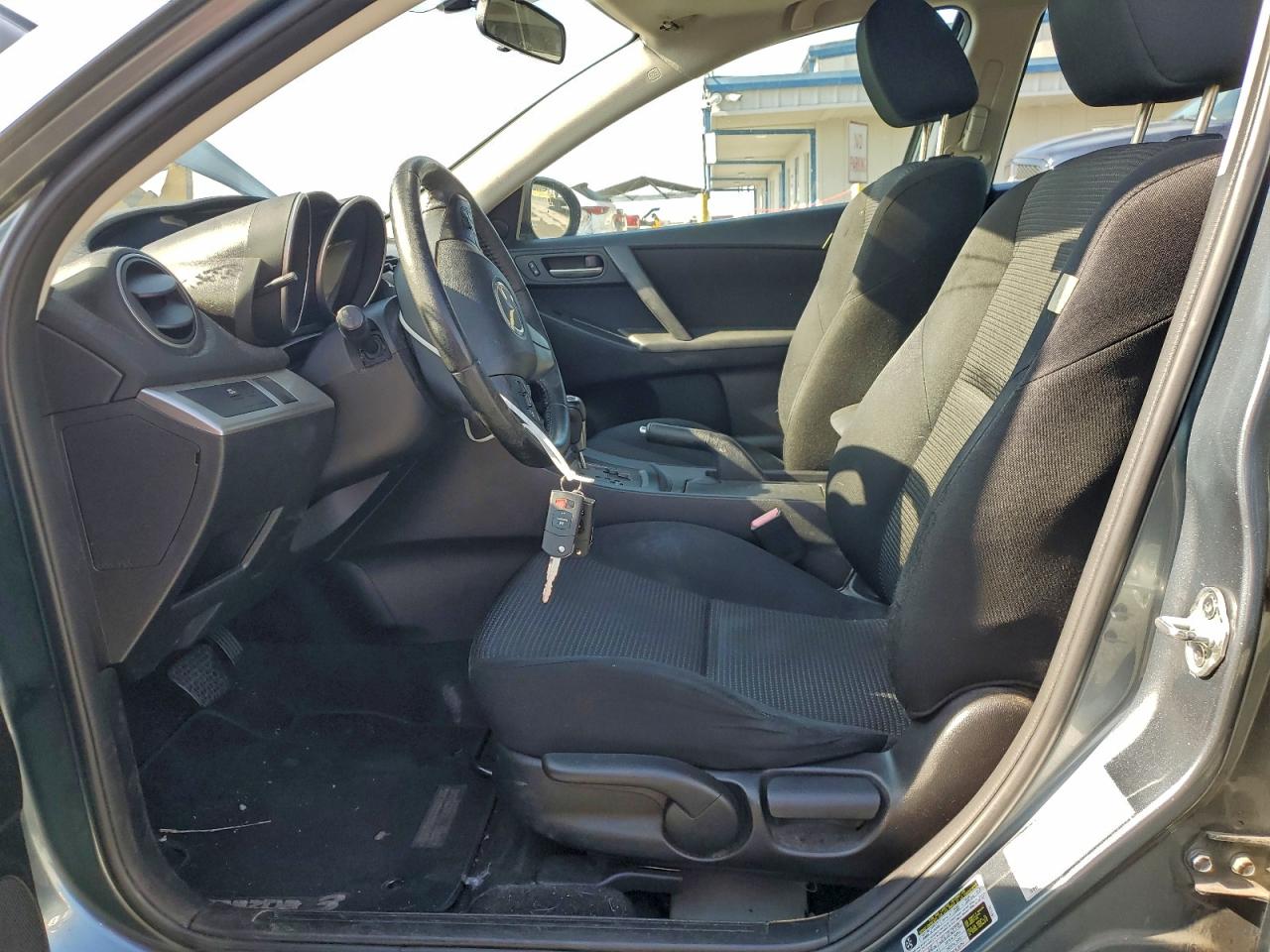 2012 Mazda 3 I Серый vin: JM1BL1V73C1690966