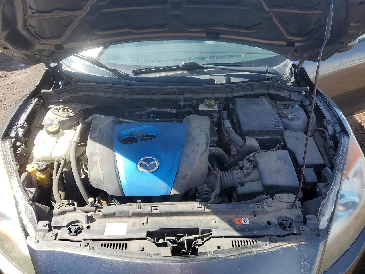 2012 Mazda 3 I Charcoal vin: JM1BL1V73C1698064