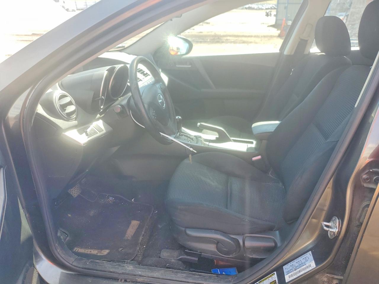 2012 Mazda 3 I Charcoal vin: JM1BL1V73C1698064