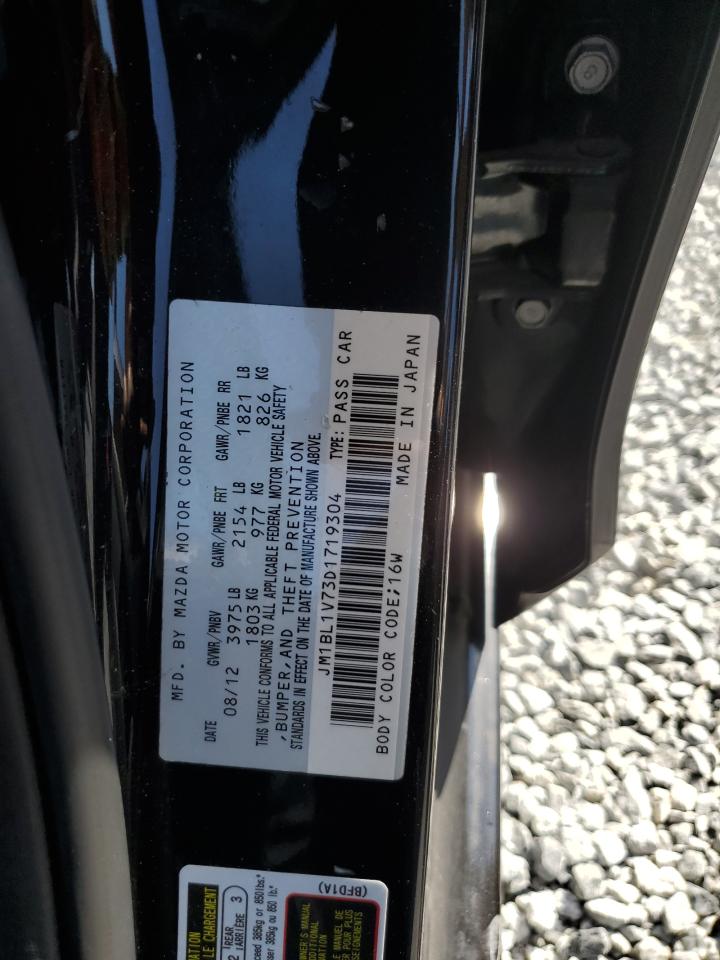 Price & History 2013 Mazda 3 I 2.0l 4 vin: JM1BL1V73D1719304
