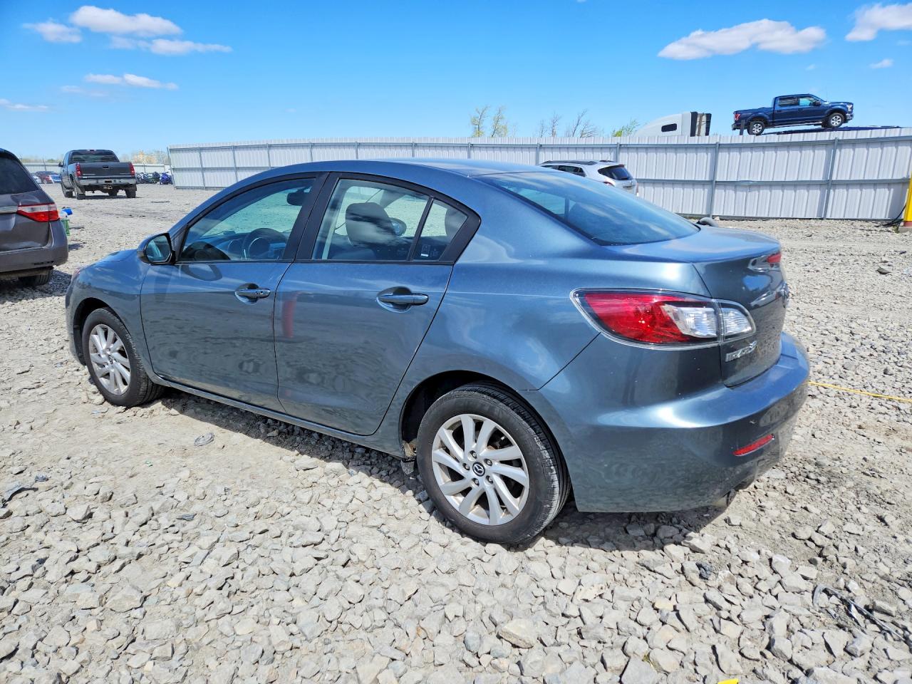 2013 Mazda 3 I Teal vin: JM1BL1V73D1778322