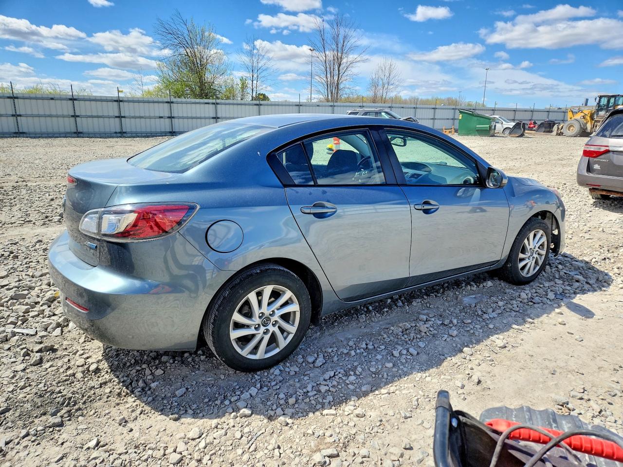 2013 Mazda 3 I Teal vin: JM1BL1V73D1778322