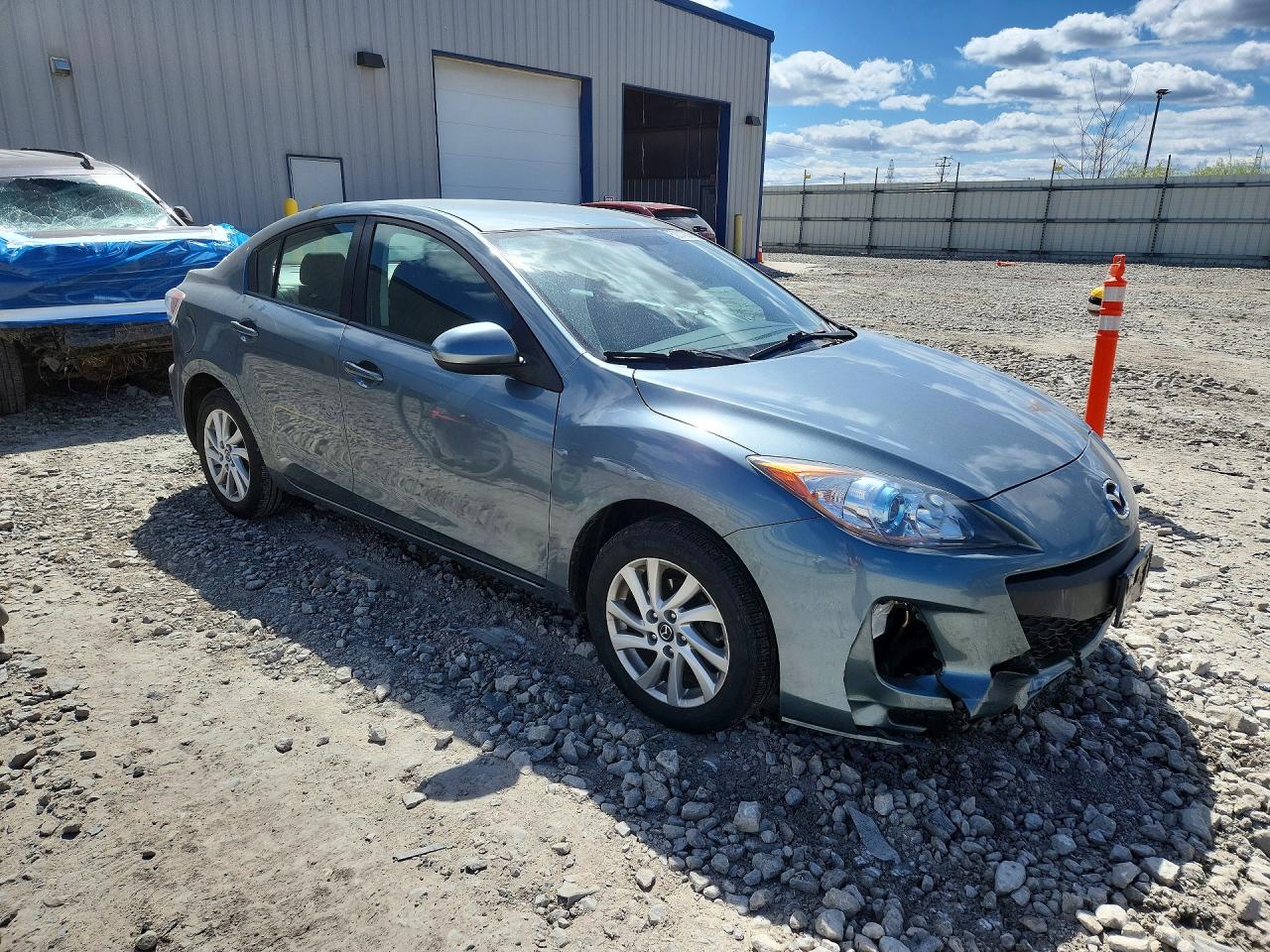 2013 Mazda 3 I Teal vin: JM1BL1V73D1778322