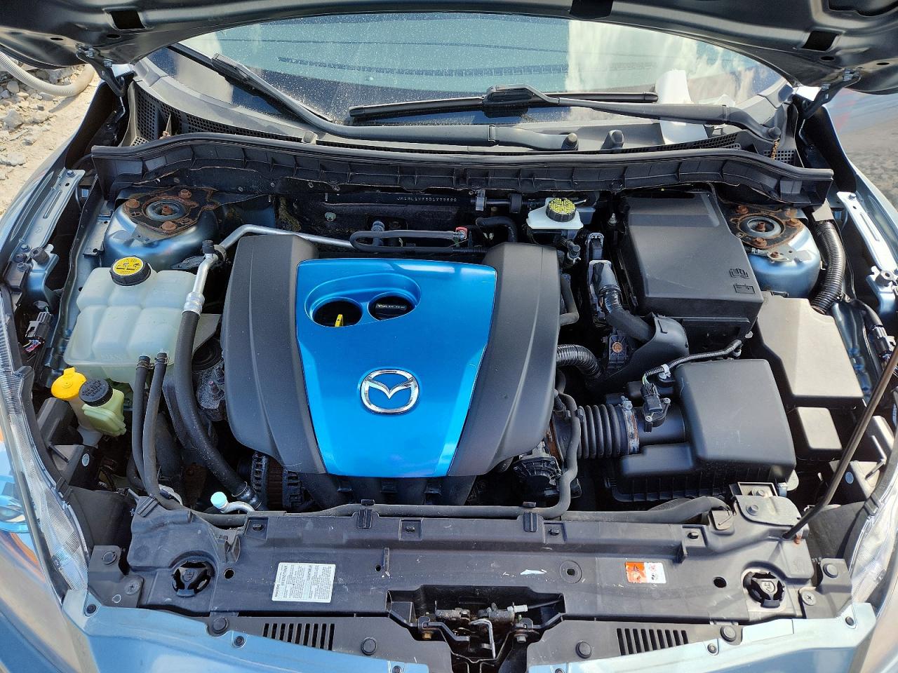 2013 Mazda 3 I Teal vin: JM1BL1V73D1778322