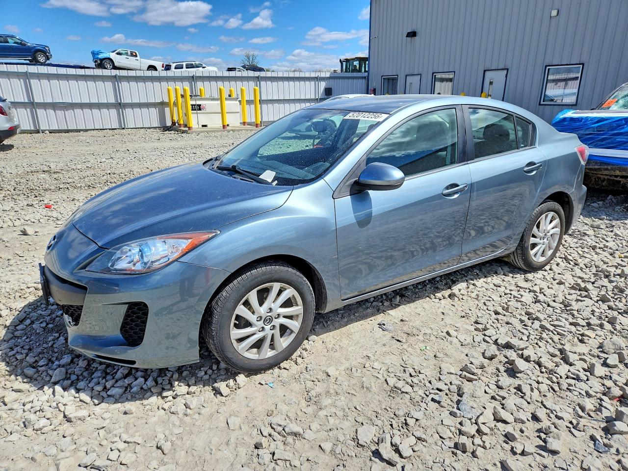 2013 Mazda 3 I Teal vin: JM1BL1V73D1778322