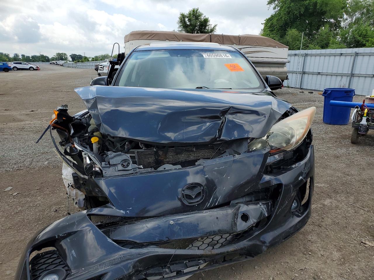2013 Mazda 3 I Black vin: JM1BL1V73D1847221