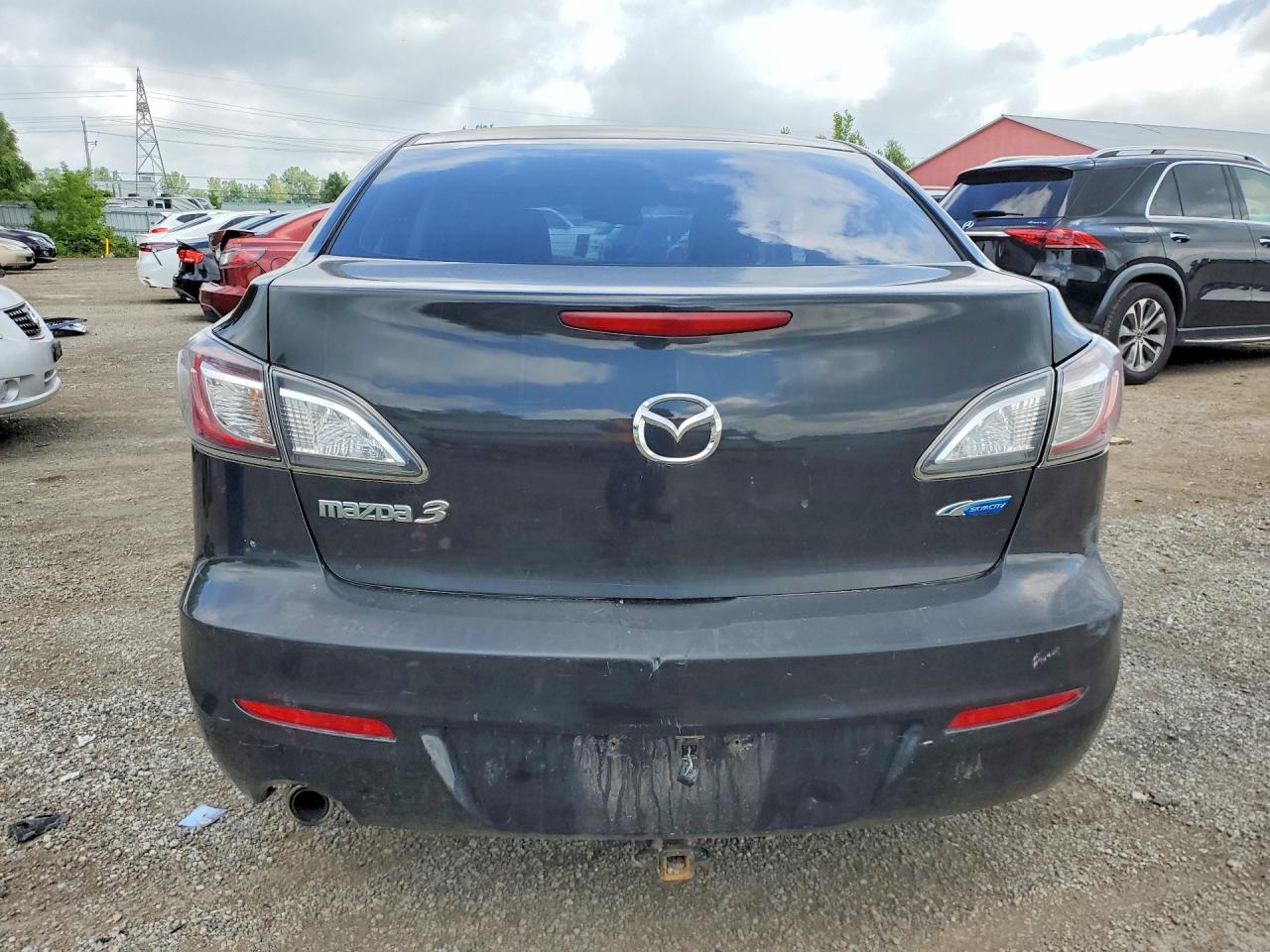 2013 Mazda 3 I Black vin: JM1BL1V73D1847221