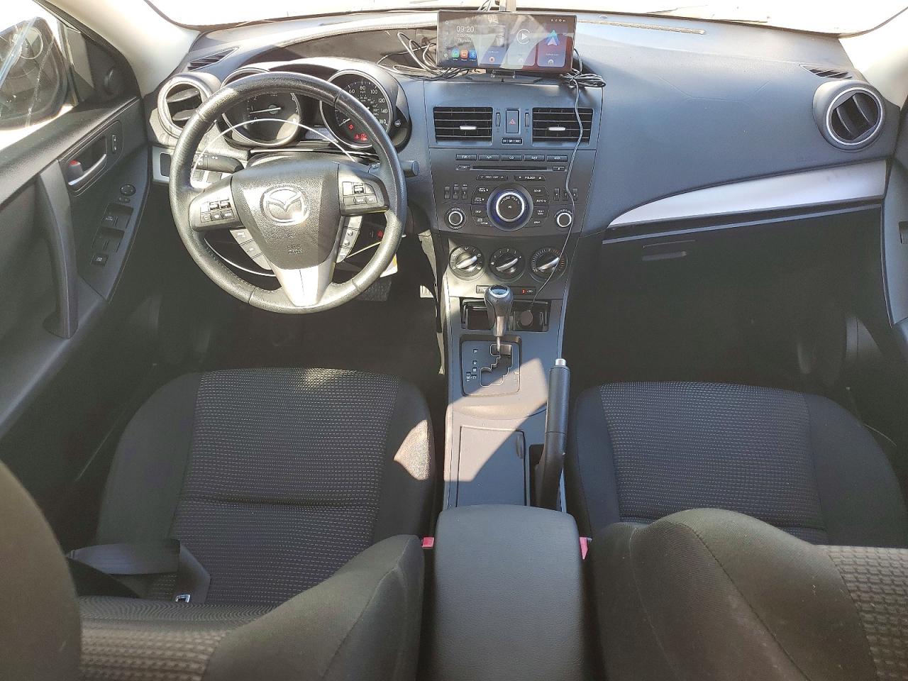 2012 Mazda 3 I White vin: JM1BL1V74C1534368