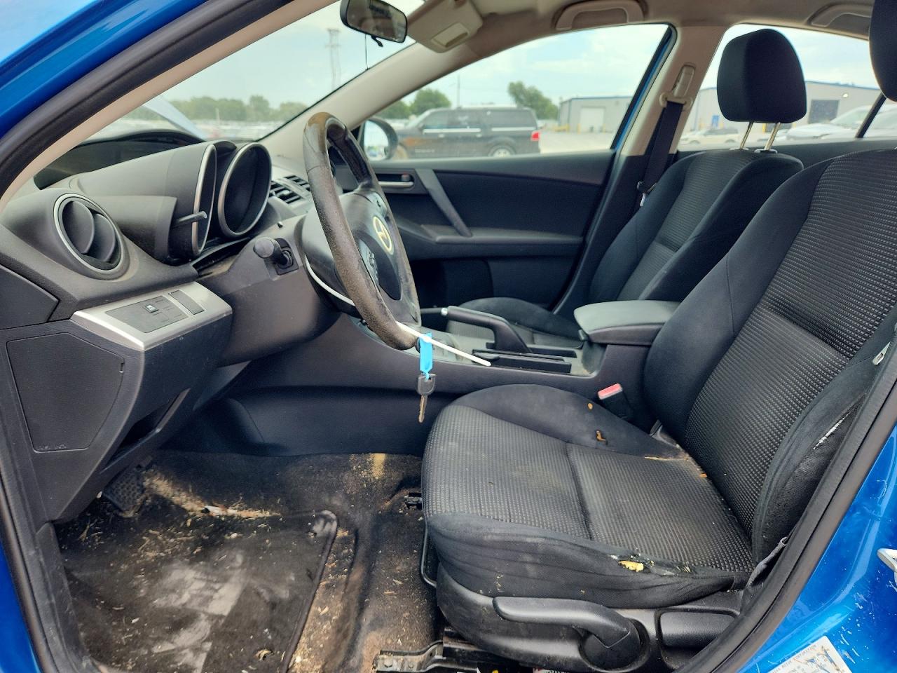 2012 Mazda 3 I Blue vin: JM1BL1V74C1553177