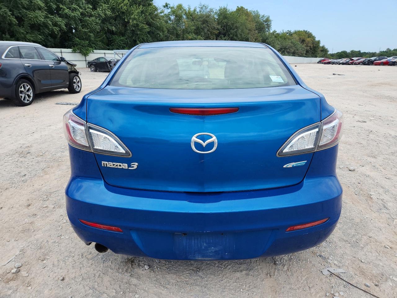 2012 Mazda 3 I Blue vin: JM1BL1V74C1553177