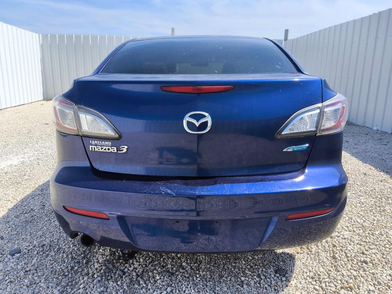 2012 Mazda 3 I Blue vin: JM1BL1V74C1670810