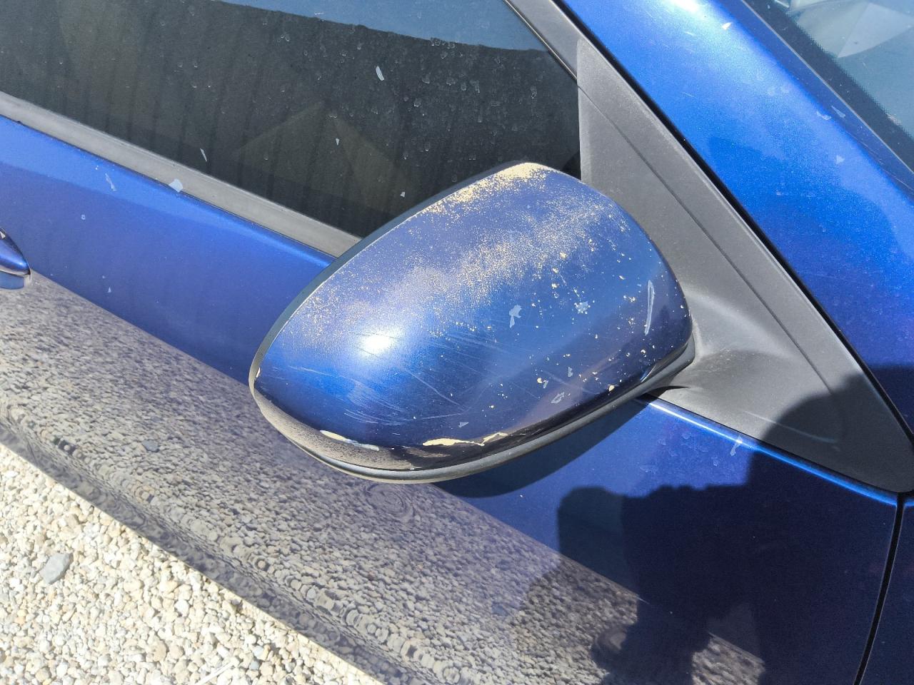 2012 Mazda 3 I Blue vin: JM1BL1V74C1670810 Damage: Right Mirror, Chipped, 10 Or More